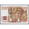F 28-30 - 02/11/1951 - 100 francs - Jeune Paysan - Série Y.410 - Etat : SUP+