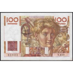 F 28-30 - 02/11/1951 - 100 francs - Jeune Paysan - Série Y.410 - Etat : SPL