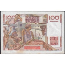 F 28-30 - 02/11/1951 - 100 francs - Jeune Paysan - Série Y.410 - Etat : TTB+