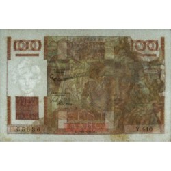 F 28-30 - 02/11/1951 - 100 francs - Jeune Paysan - Série Y.410 - Etat : TTB+