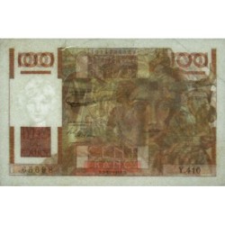 F 28-30 - 02/11/1951 - 100 francs - Jeune Paysan - Série Y.410 - Etat : TB-