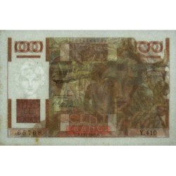 F 28-30 - 02/11/1951 - 100 francs - Jeune Paysan - Série Y.410 - Etat : SUP+