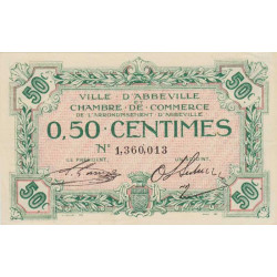 Abbeville - Pirot 1-8 - 50 centimes - Sans date - Etat : SUP