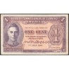 Malaisie Britannique - Pick 6 - 1 cent - 01/07/1941 - Etat : TB+
