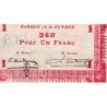 Guyane Française - Pick 11_2 - 1 francs - 1942 - Etat : TB