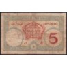 Djibouti - Pick 11 - 5 francs - Série L.67 - 01/01/1943 - Etat : TB-