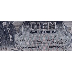 Indes Néerlandaises - Pick 79c - 10 gulden - Série DY - 04/08/1939 - Etat : TTB