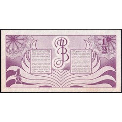 Indes Néerlandaises - Pick 97_1 - 1/2 gulden - Série A/3 - 1948 - Etat : SUP+