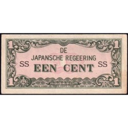 Indes Néerlandaises - Gouv. Japonais - Pick 119a - 1 cent - Série SS - 1942 - Etat : TTB