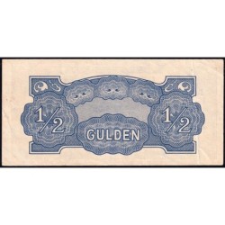 Indes Néerlandaises - Gouv. Japonais - Pick 122b - 1/2 gulden - Série SL - 1942 - Etat : TTB