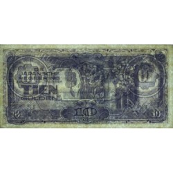 Indes Néerlandaises - Gouv. Japonais - Pick 125c - 10 gulden - Série SI - 1942 - Etat : TTB