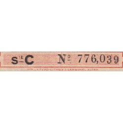 Algérie - Pick 97a - 50 centimes - Série C - 31/01/1944 - Etat : TTB-