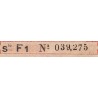 Algérie - Pick 97b - 50 centimes - Série F1 - 31/01/1944 - Etat : TTB-