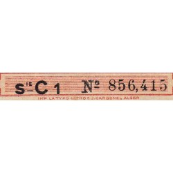 Algérie - Pick 97a - 50 centimes - Série C1 - 31/01/1944 - Etat : TTB+