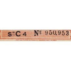 Algérie - Pick 97a - 50 centimes - Série C4 - 31/01/1944 - Etat : SUP