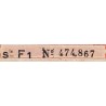 Algérie - Pick 97b - 50 centimes - Série F1 - 31/01/1944 - Etat : TTB+