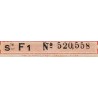 Algérie - Pick 97b - 50 centimes - Série F1 - 31/01/1944 - Etat : SUP