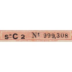 Algérie - Pick 97a - 50 centimes - Série C2 - 31/01/1944 - Etat : SPL