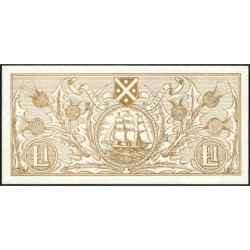 Ecosse - Pick 105b_2 - 1 pound sterling - Série A/Z - 03/03/1967 - Etat : SPL+