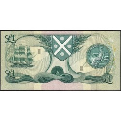 Ecosse - Pick 111a_2 - 1 pound - Série B/14 - 31/08/1971 - Etat : NEUF