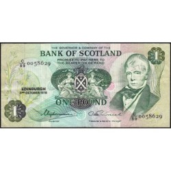 Ecosse - Pick 111c_5 - 1 pound - Série C/89 - 03/10/1978 - Etat : TB+