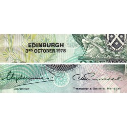 Ecosse - Pick 111c_5 - 1 pound - Série C/89 - 03/10/1978 - Etat : TB+