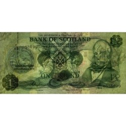 Ecosse - Pick 111c_5 - 1 pound - Série C/89 - 03/10/1978 - Etat : TB+