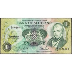 Ecosse - Pick 111g - 1 pound - Série E/8 - 19/08/1988 - Etat : TB-