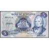 Ecosse - Pick 112f_3 - 5 pounds sterling - Série DD - 03/12/1985 - Etat : TTB