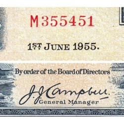 Ecosse - Pick 191a_4 - 1 pound - Série M - 01/06/1955 - Etat : SUP à SUP+