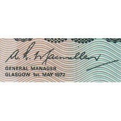 Ecosse - Pick 204b_1 - 1 pound - Série D/J - 01/05/1972 - Etat : SPL+