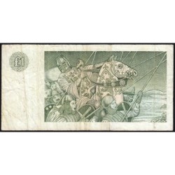 Ecosse - Pick 211d_1 - 1 pound sterling - Série D/DQ - 18/09/1987 - Etat : TB-