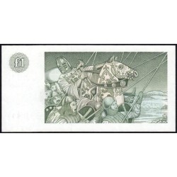 Ecosse - Pick 211d_1 - 1 pound sterling - Série D/DR - 18/09/1987 - Etat : pr.NEUF