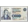 Ecosse - Pick 218a - 5 pounds sterling - Série E/BH - 02/04/1990 - Etat : TB- à TB