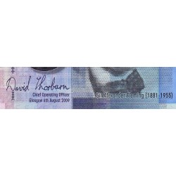 Ecosse - Pick 229I - 5 pounds sterling - Série W/HS - 06/08/2009 - Etat : NEUF