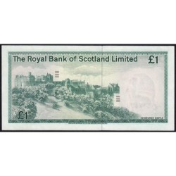 Ecosse - Pick 336a_1 - 1 pound sterling - Série A/5 - 05/01/1972 - Etat : NEUF