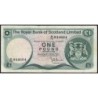 Ecosse - Pick 336a_3 - 1 pound sterling - Série A/72 - 01/03/1974 - Etat : TB+