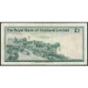 Ecosse - Pick 336a_3 - 1 pound sterling - Série A/72 - 01/03/1974 - Etat : TB+
