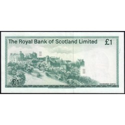 Ecosse - Pick 336a_6 - 1 pound sterling - Série B/29 - 03/05/1977 - Etat : SUP