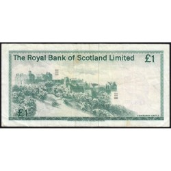 Ecosse - Pick 336a_7 - 1 pound sterling - Série B/59 - 02/05/1978 - Etat : TB