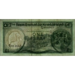 Ecosse - Pick 336a_8 - 1 pound sterling - Série B/79 - 01/05/1979 - Etat : TTB-