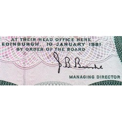 Ecosse - Pick 336a_10 - 1 pound sterling - Série C/13 - 10/01/1981 - Etat : pr.NEUF