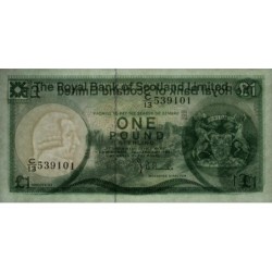 Ecosse - Pick 336a_10 - 1 pound sterling - Série C/13 - 10/01/1981 - Etat : pr.NEUF