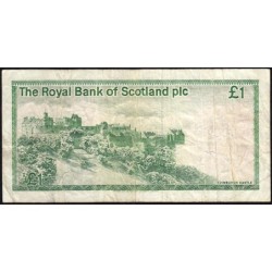 Ecosse - Pick 341Aa - 1 pound sterling - Série D/41 - 01/05/1986 - Etat : B+
