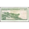 Ecosse - Pick 341Aa - 1 pound sterling - Série D/55 - 01/05/1986 - Etat : TB+
