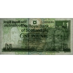 Ecosse - Pick 346a - 1 pound sterling - Série A/30 - 25/03/1987 - Etat : NEUF