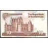 Ecosse - Pick 348a_2 - 10 pounds sterling - Série A/26 - 24/02/1988 - Etat : TB+