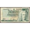 Ecosse - Pick 351b - 1 pound sterling - Série B/33 - 24/07/1991 - Etat : B
