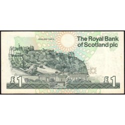 Ecosse - Pick 351c_1 - 1 pound sterling - Série B/79 - 24/03/1992 - Etat : TTB