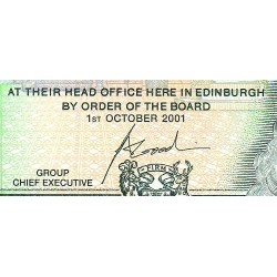 Ecosse - Pick 351e_2 - 1 pound sterling - Série C/93 - 01/10/2001 - Etat : NEUF